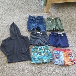 Toddler Boys 2T Shorts Set Bundle
